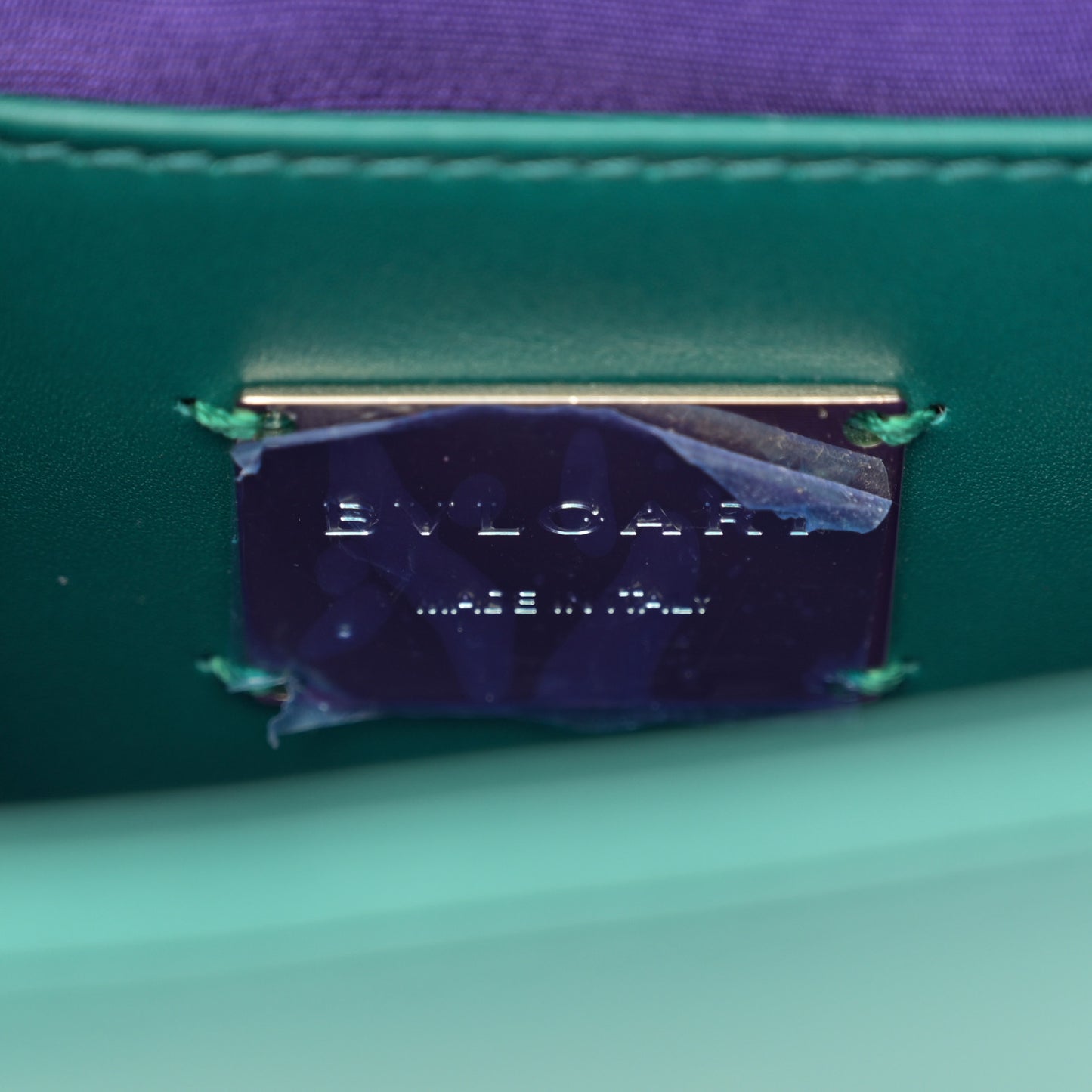 Galuchat Calfskin Serpenti Forever Crossbody Bag Blue