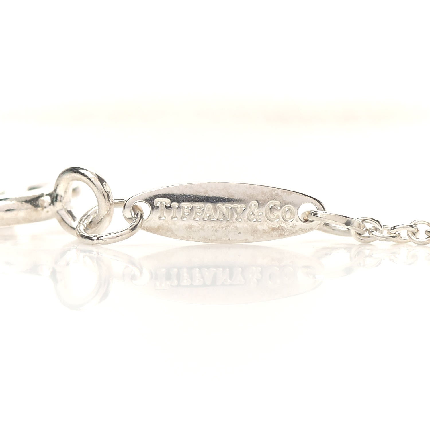 Tiffany Sterling Silver Elsa Peretti Letter J Pendant Necklace 4 of 8