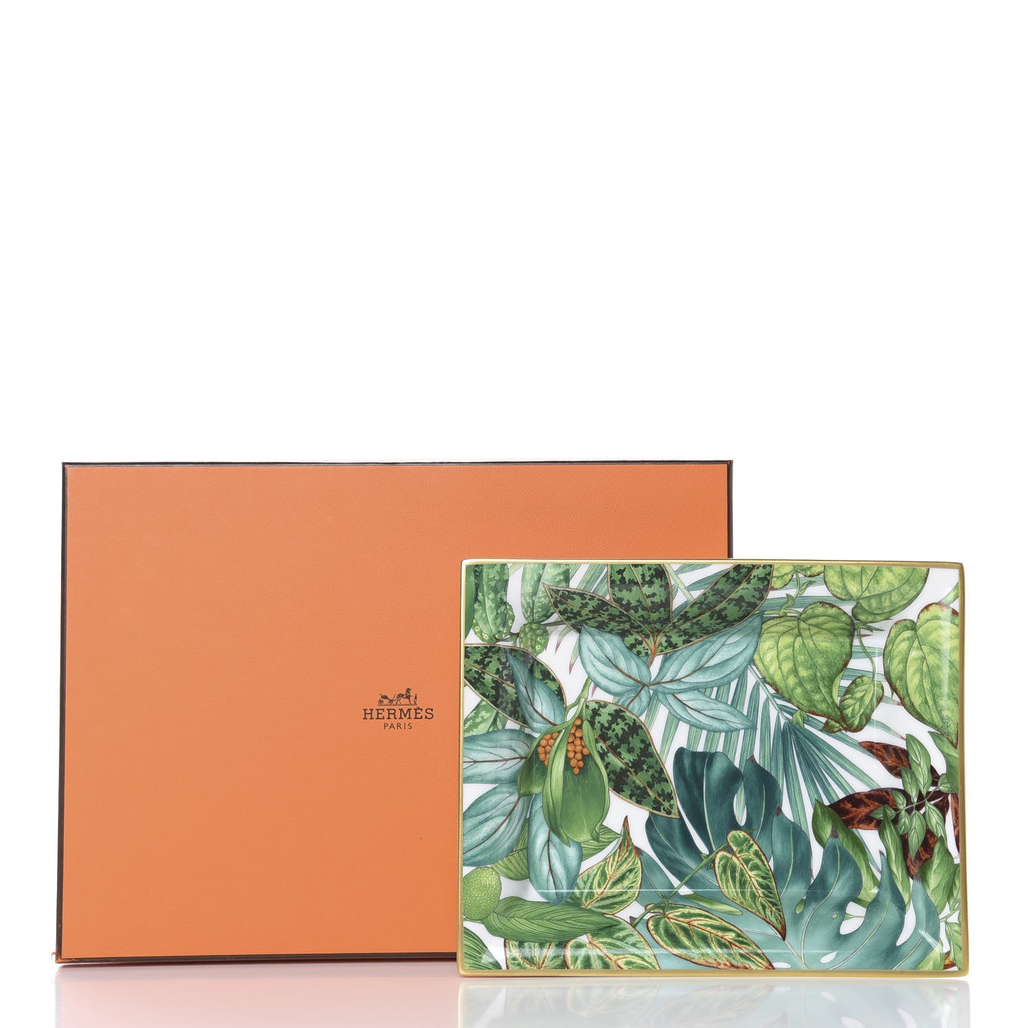 Hermes Porcelain Passifolia Change Tray 7 of 7