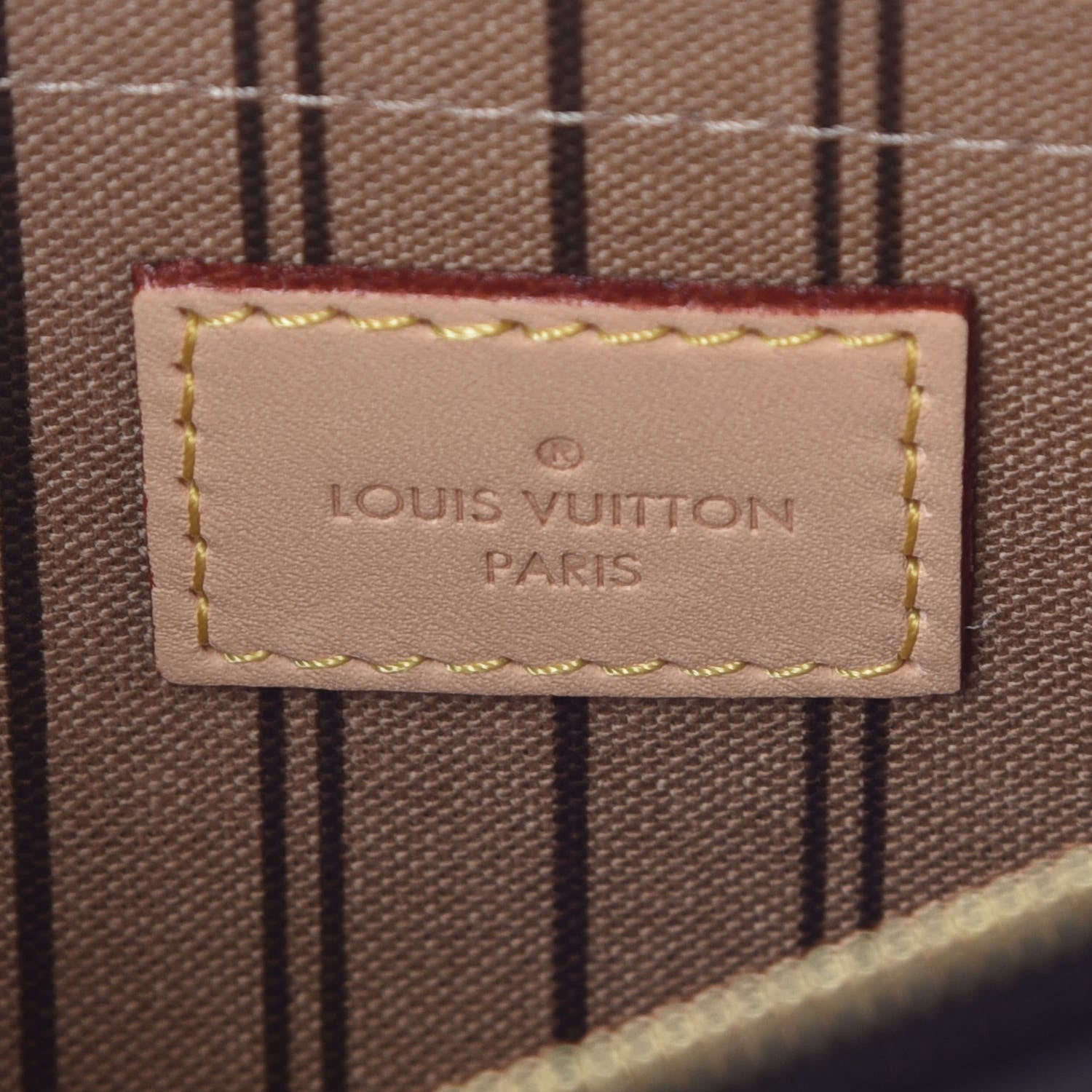 Louis Vuitton Monogram Neverfull MM GM Pochette 6 of 7