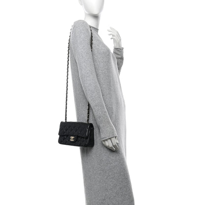 Chanel Caviar Quilted Mini Rectangular Flap Black 2 of 11