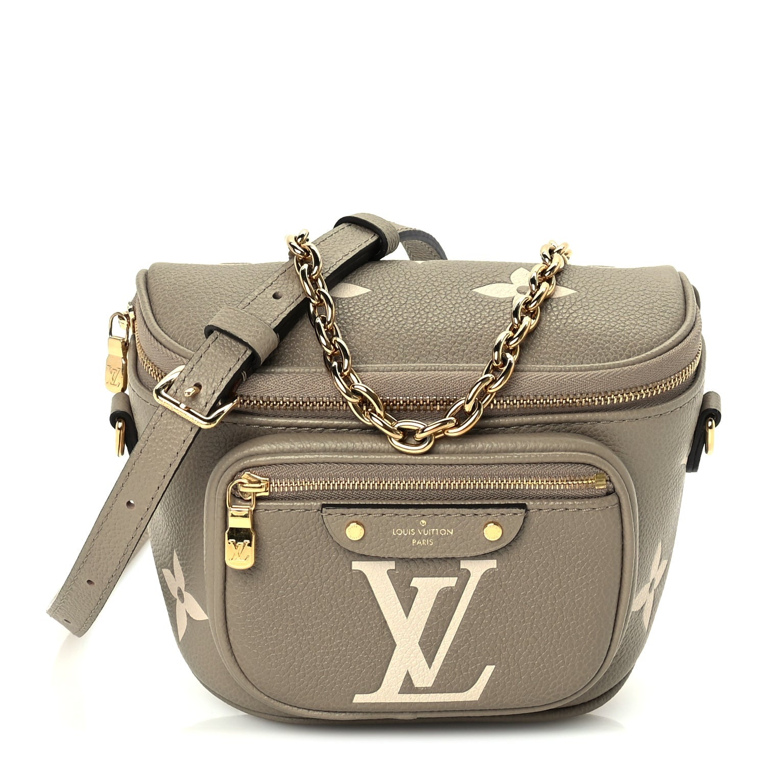 Louis Vuitton Empreinte Mini Bumbag  Tourterelle Cream 2 of 9