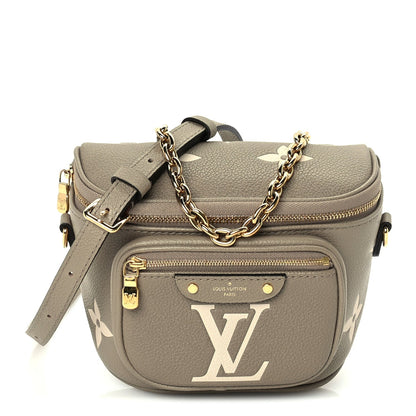 Louis Vuitton Empreinte Mini Bumbag  Tourterelle Cream 2 of 9