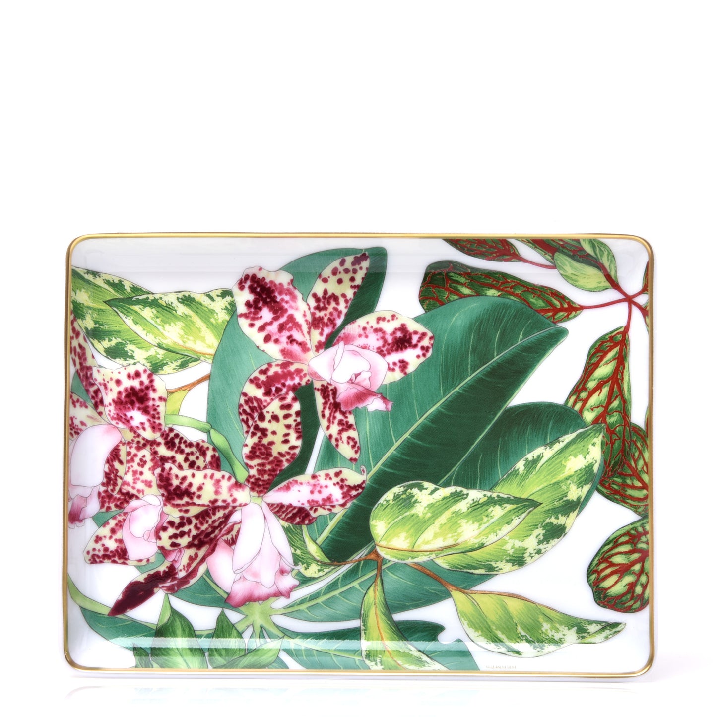 Porcelain Small Passifolia Tray N°1
