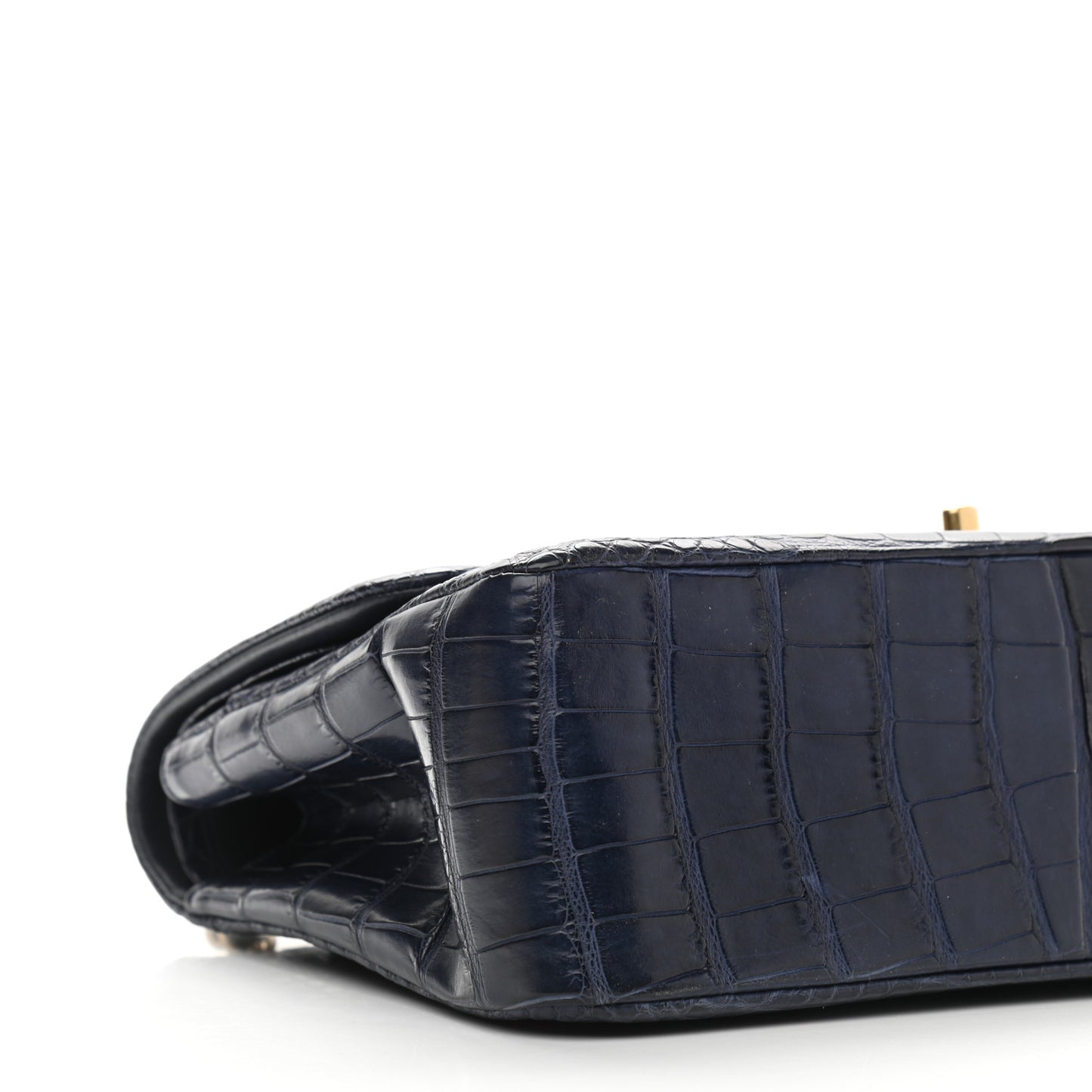 Alligator Jumbo Double Flap Blue