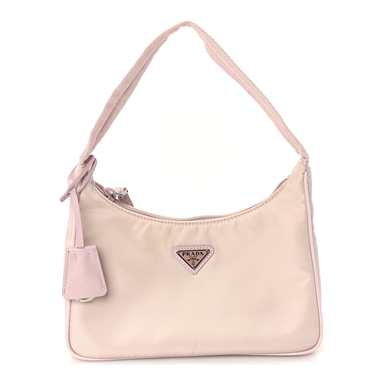 Prada Tessuto Nylon Saffiano Re-Edition 2000 Bag  Alabastro 1 of 8