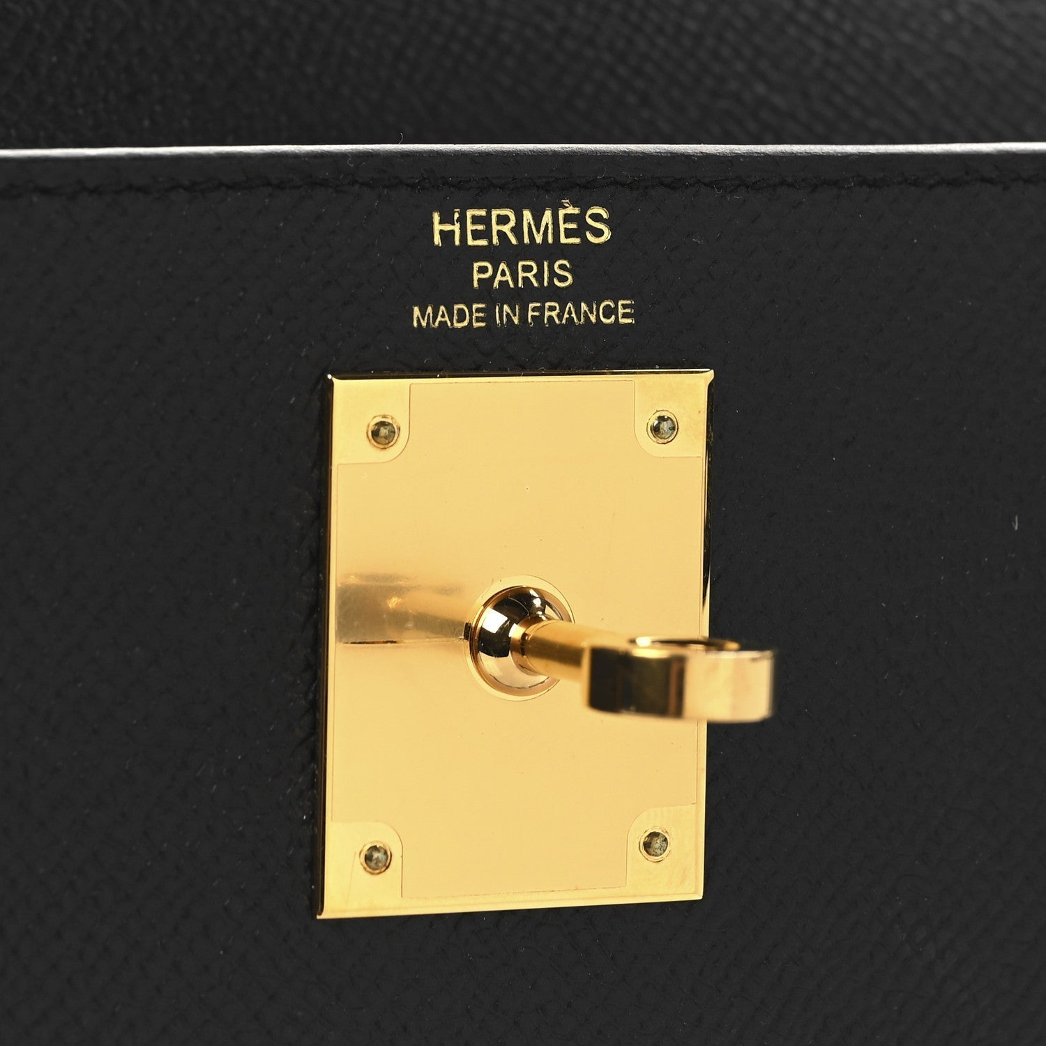Hermes Epsom Kelly Sellier 28 Black 6 of 7