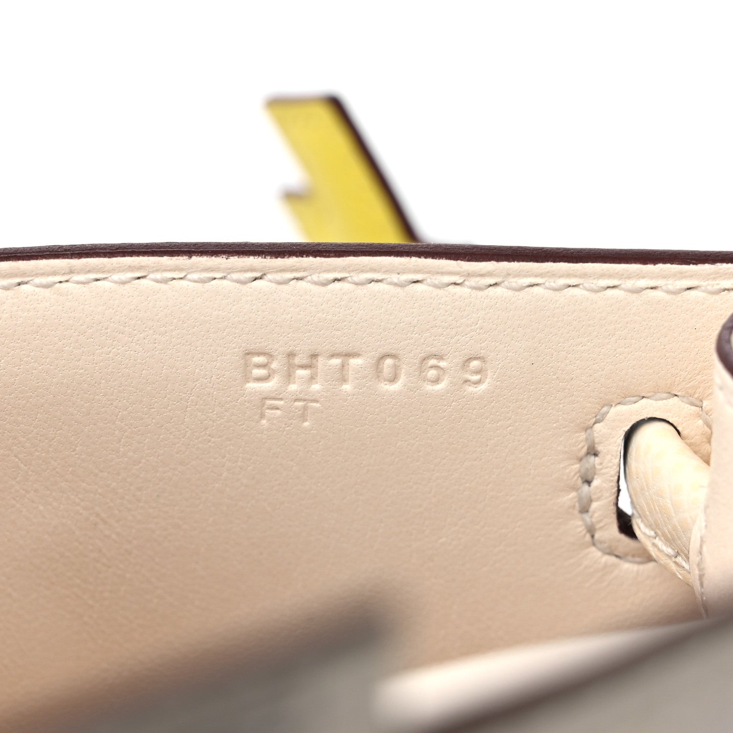 Hermes Epsom Quelle Idole Picto Kelly Doll Handbag Nata Mauve Sylvestre Lime Chai 9 of 14