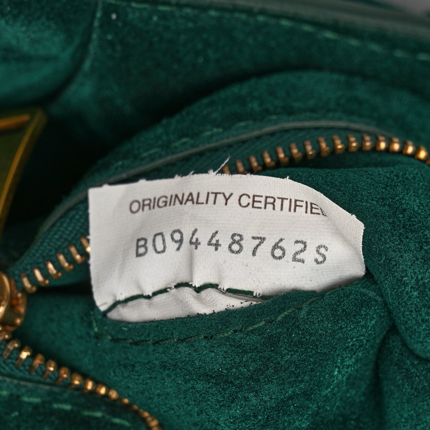 Suede Maxi Intrecciato Padded Chain Cassette Crossbody Bag Emerald Green