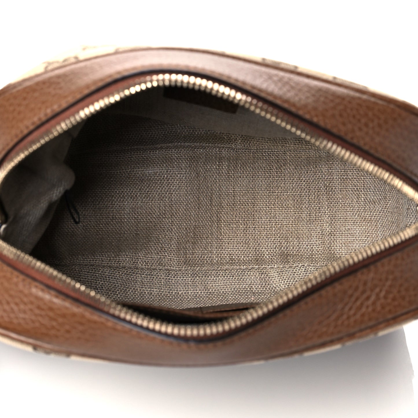 Monogram Mini Bree Messenger Bag Beige Tabacco