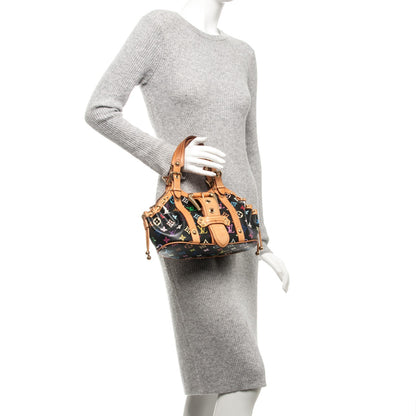 Louis Vuitton Monogram Multicolor Theda GM Black 2 of 8