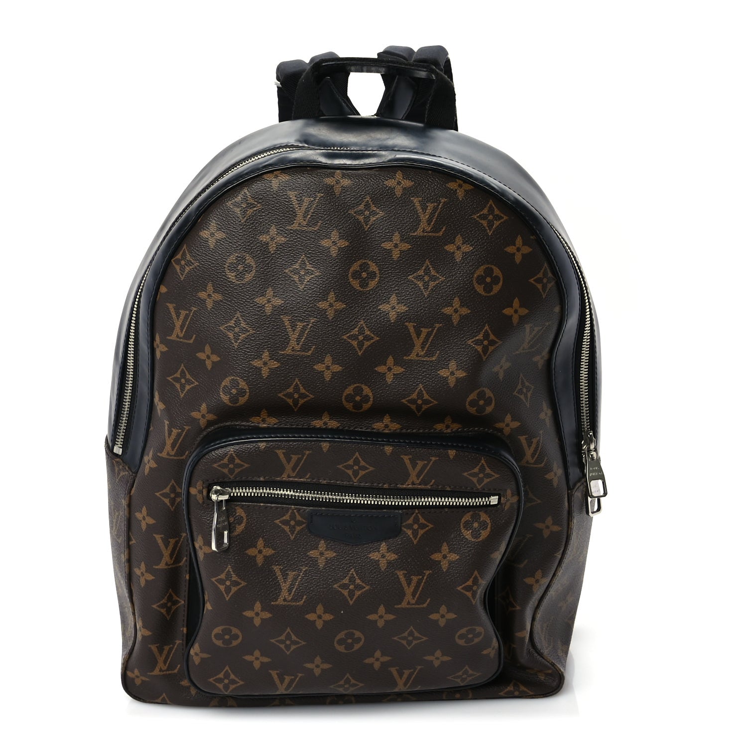 Louis Vuitton Monogram Macassar Josh Backpack Black 1 of 8