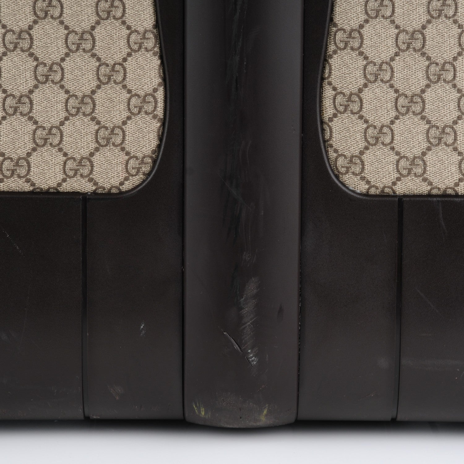 Gucci GG Plus Monogram Trolley Suitcase Dark Brown 9 of 10