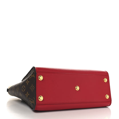 Louis Vuitton Calfskin Monogram On My Side Pirate Red 4 of 11