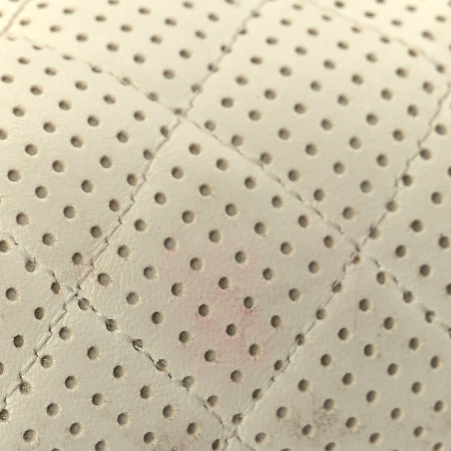 Chanel Lambskin Perforated Timeless Clutch White 9 of 9