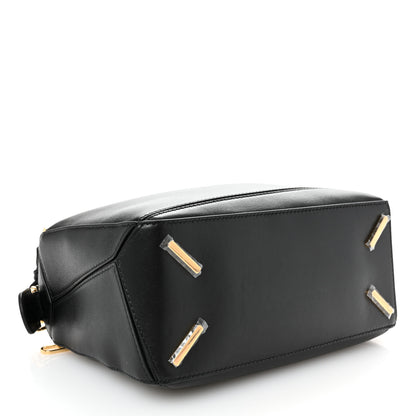 Loewe Nappa Lambskin Small Featherlight Puzzle Bag Black 4 of 10