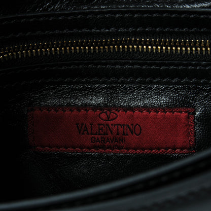 Valentino Garavani Vitello Chain Flap Bag Black 6 of 6
