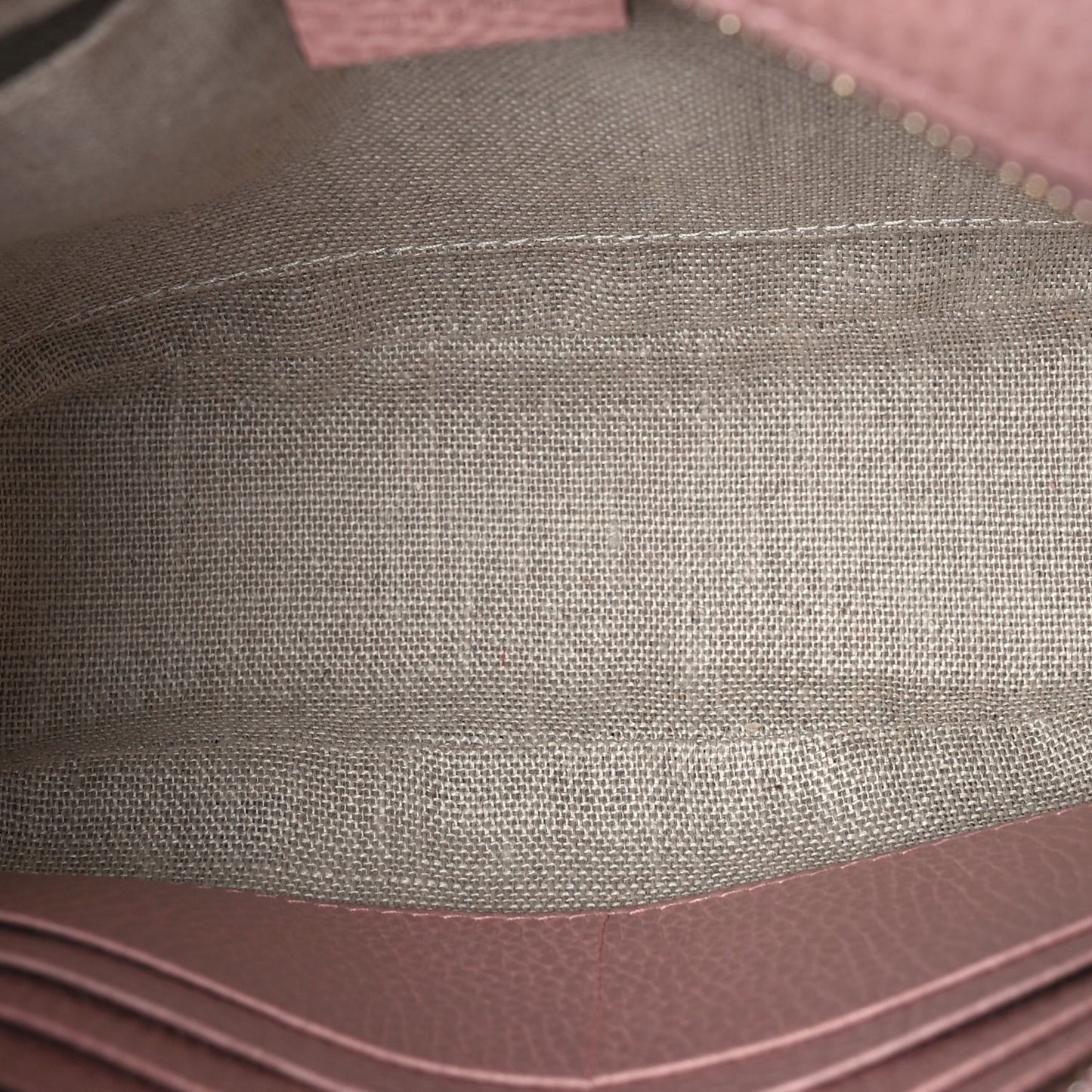 Monogram Mini Bree Messenger Bag Beige Soft Pink
