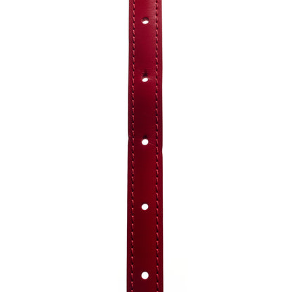 Louis Vuitton Calfskin 25mm Adjustable Shoulder Strap Red 3 of 5