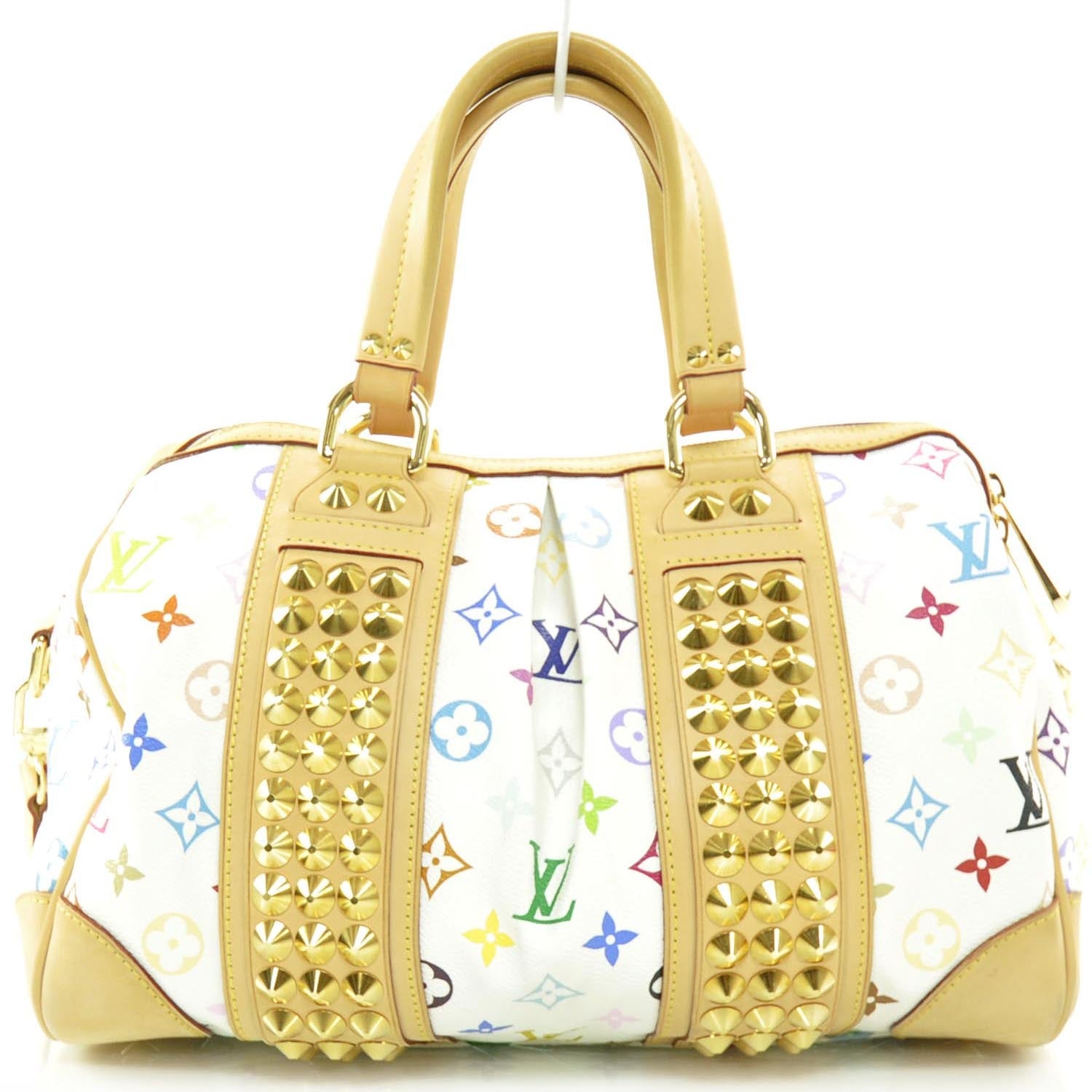 Louis Vuitton Monogram Multicolor Courtney MM White 1 of 9