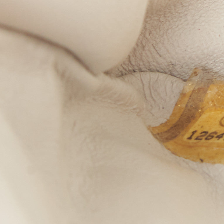 Caviar Quilted Maxi Single Flap White