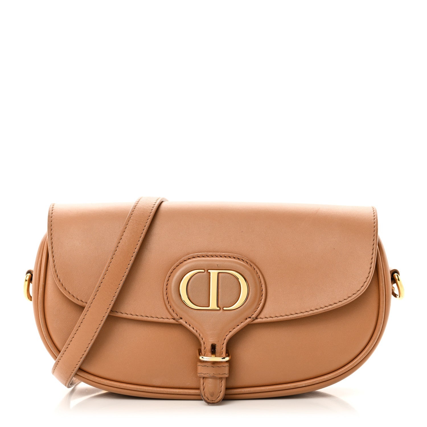 Christian Dior Box Calfskin East West Bobby Bag Cognac 1 of 7