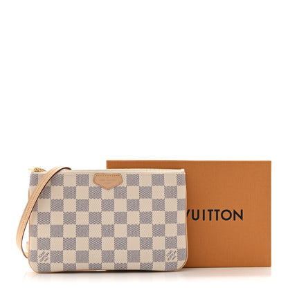 Louis Vuitton Damier Azur Double Zip Pochette 12 of 12