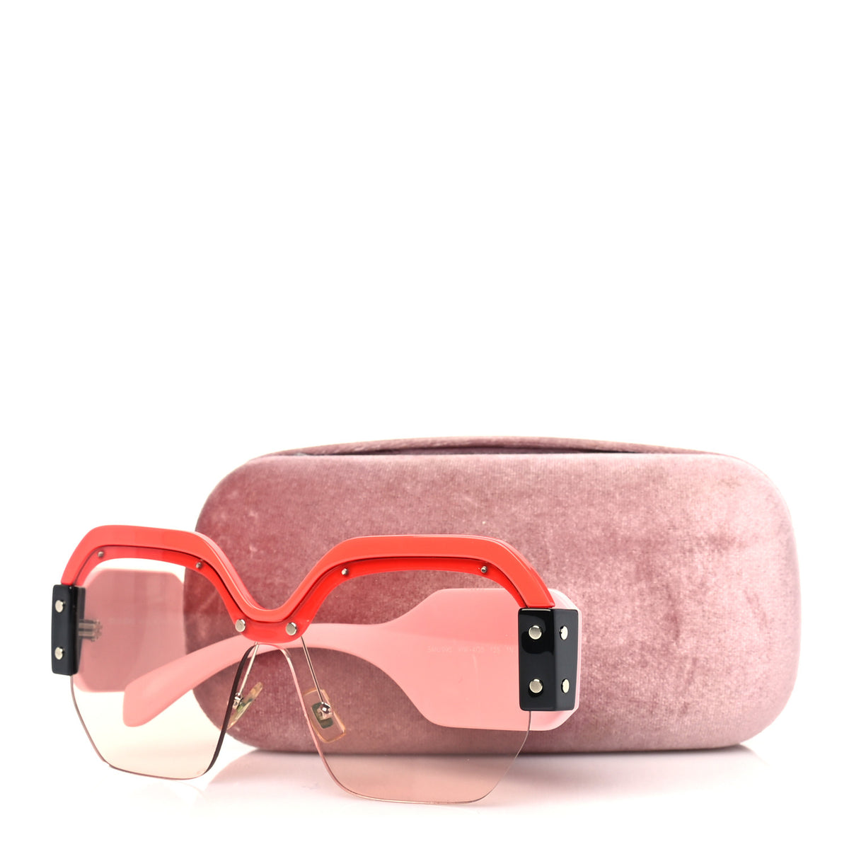 Acetate Sunglasses SMU 09S Pink