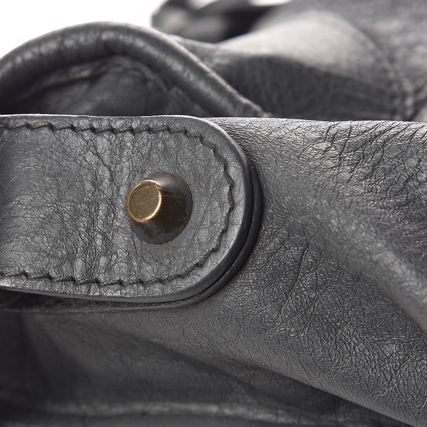 Balenciaga Agneau Classic Hardware Part Time Gris Tarmac 13 of 13