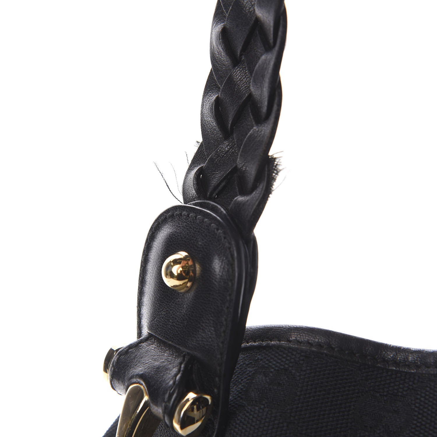 Gucci Monogram Small Pelham Shoulder Bag Black 10 of 14