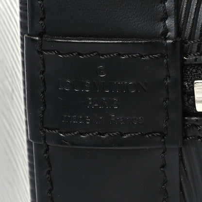 Louis Vuitton Epi Alma MM  Black 4 of 8