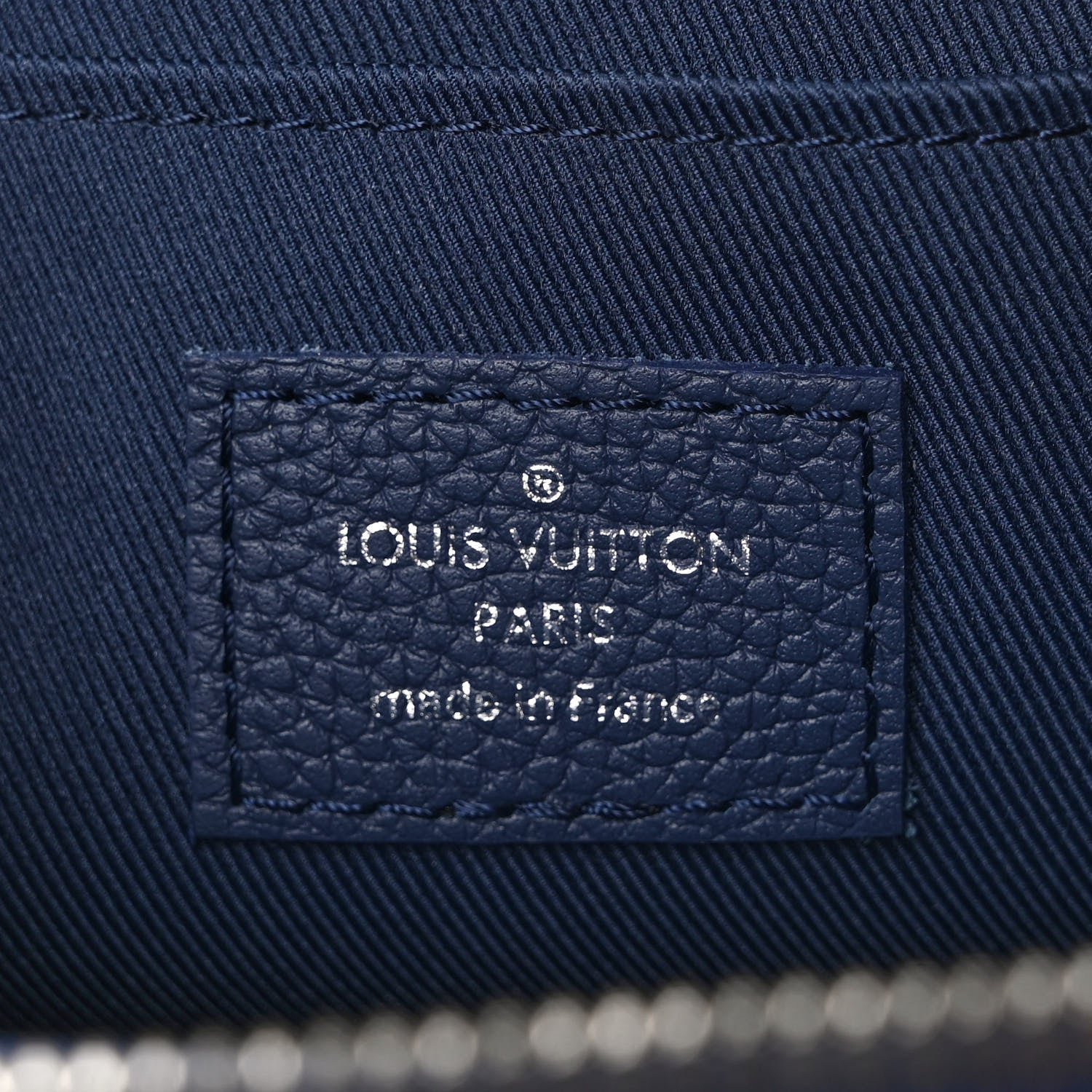 Louis Vuitton Monogram Ink Watercolor Phone Pouch Blue 6 of 8