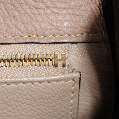 Hermes Taurillon Clemence Kelly Retourne 28 Gris Tourterelle 16 of 26