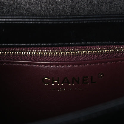 Chanel Lambskin Quilted Small Trendy CC Dual Handle Flap Bag  Black 5 of 9