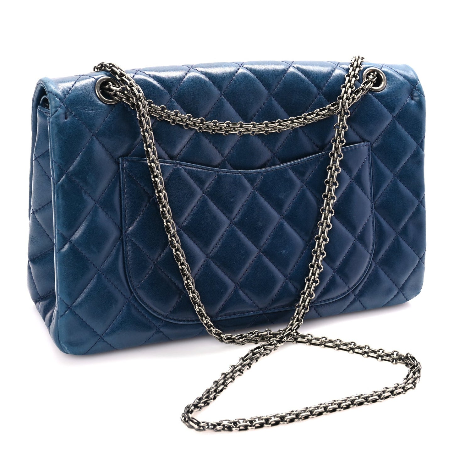 Lambskin Quilted 2.55 Reissue 226 Flap Blue