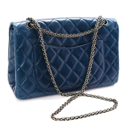 Chanel Lambskin Quilted 2.55 Reissue 226 Flap Blue 2 of 8