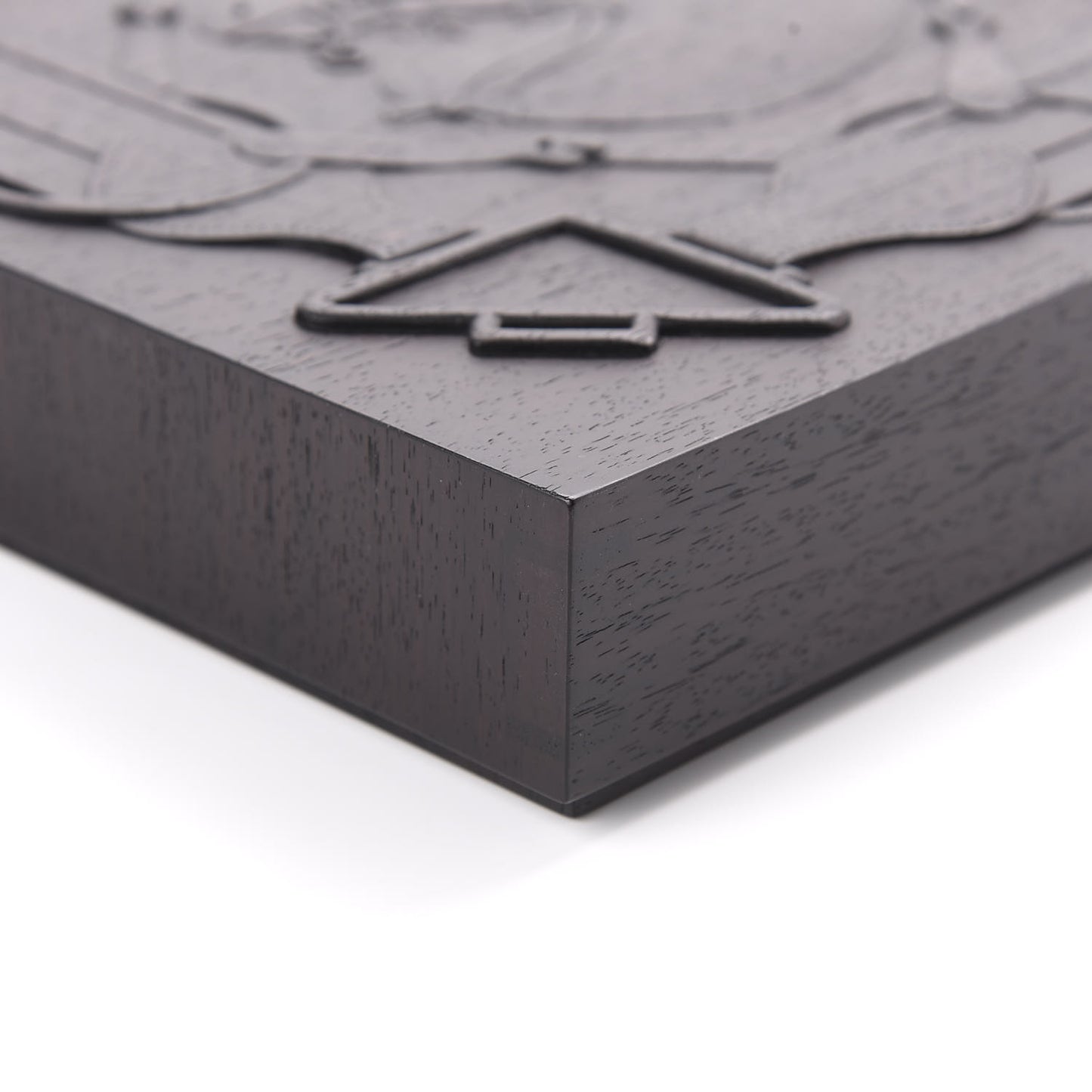 Lacquered Wood Box Black
