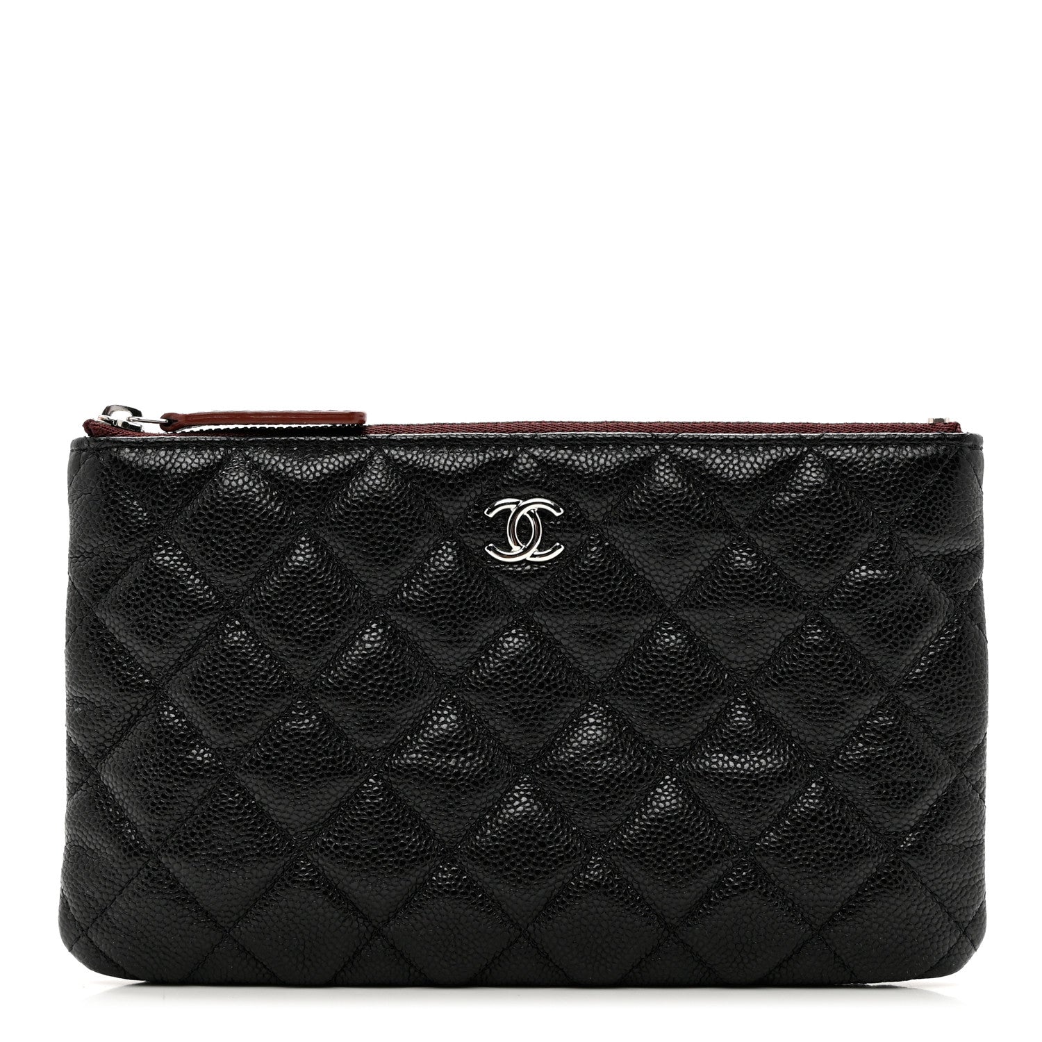 Chanel Caviar Quilted Cosmetic Case Black 1 of 7