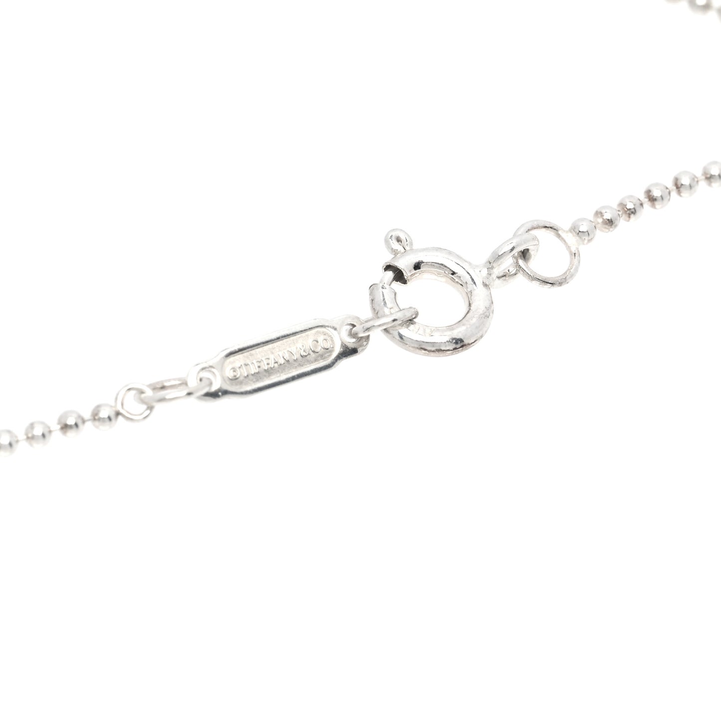 Sterling Silver 1.2mm Bead Chain Necklace 16"