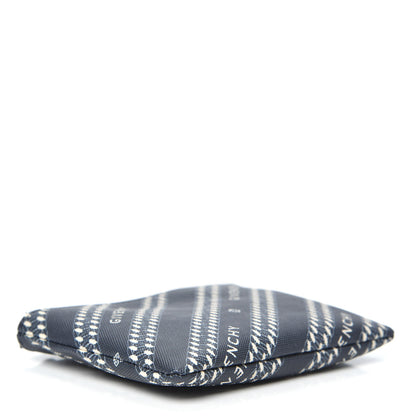 Givenchy Canvas Jacquard Mini Bond Mini Zip Pouch Oil Blue 4 of 7