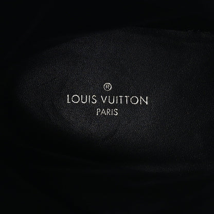 Louis Vuitton Calfskin Monogram Metropolis Flat Ranger Boots 40.5 Black 7 of 7