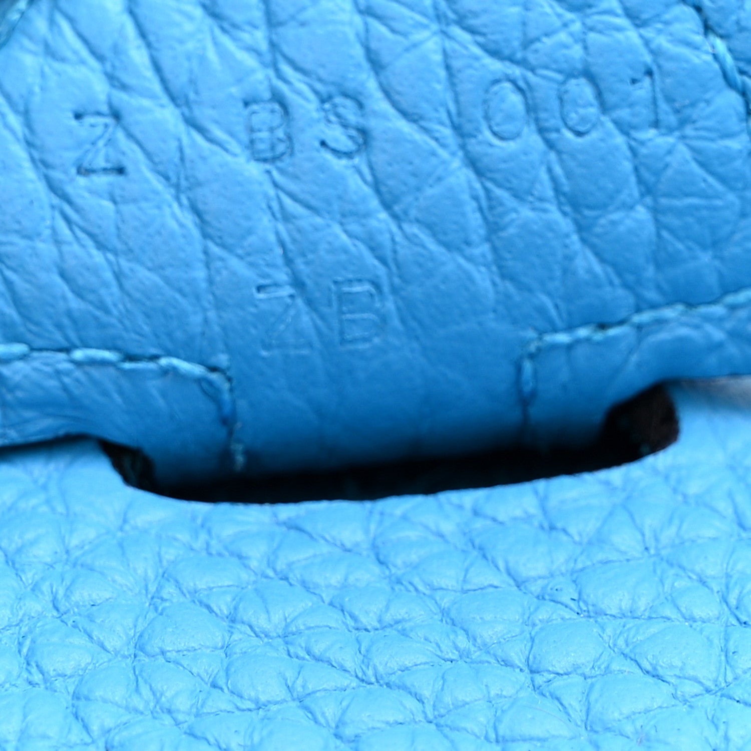 Hermes Taurillon Clemence EVELYNE III PM Bleu Frida 7 of 14
