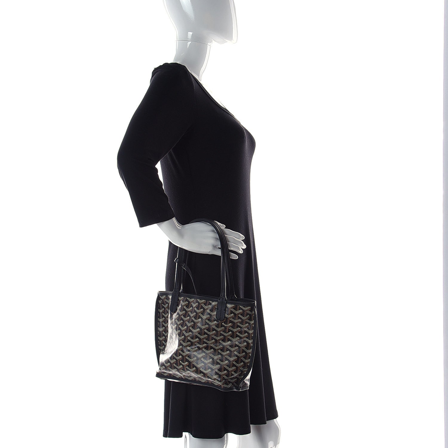 Goyard Goyardine Reversible Mini Anjou Black 2 of 18