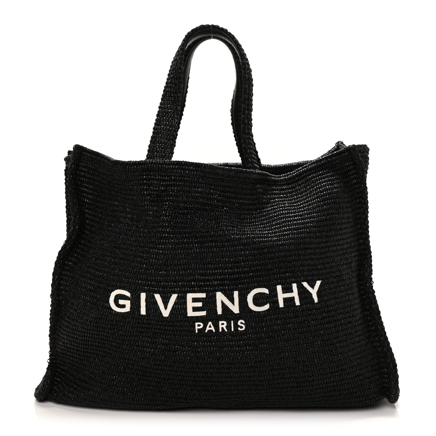Givenchy Raffia Medium G Tote Black 1 of 8