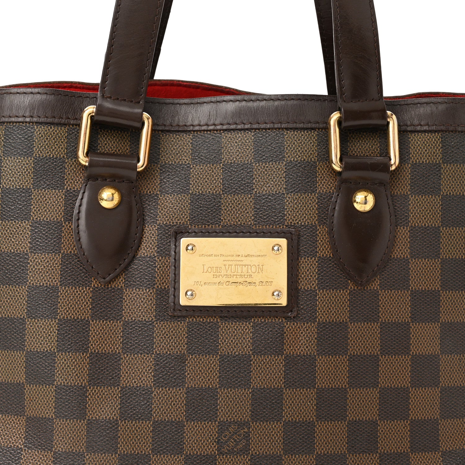 Louis Vuitton Damier Ebene Hampstead PM 7 of 16
