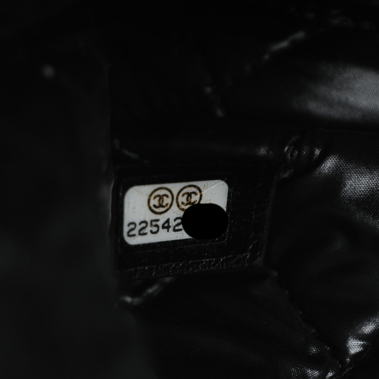 Chanel Caviar Quilted Medium Boy Cosmetic Case Black 7 of 7