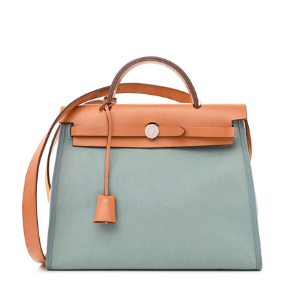 Hermes Vache Hunter Toile Herbag Zip 31 PM 1 of 20