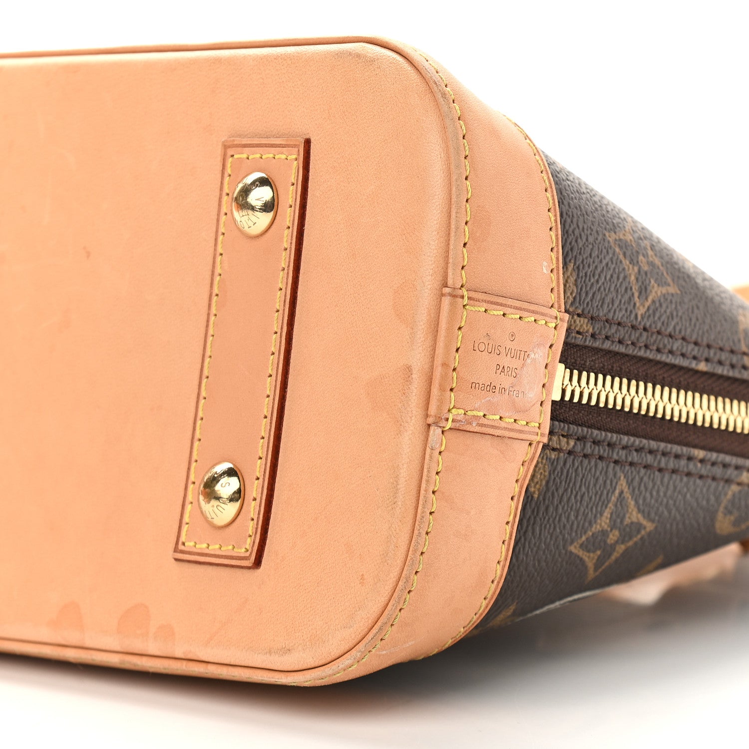 Louis Vuitton Monogram World Tour Alma BB 8 of 10