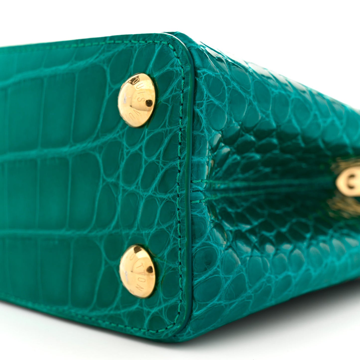 Alligator Capucines BB Emeraude