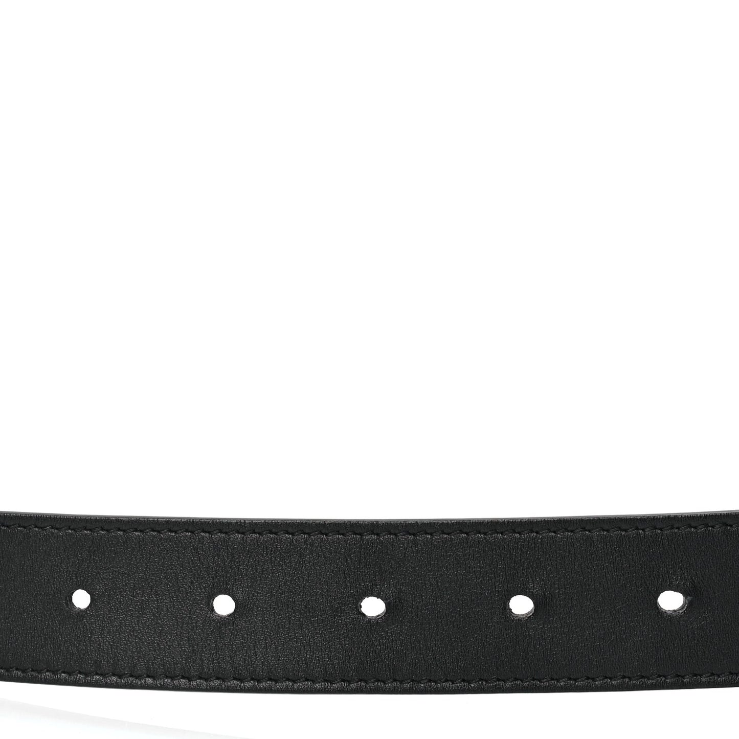 Calfskin Double G 30mm Belt 105 42 Black Black